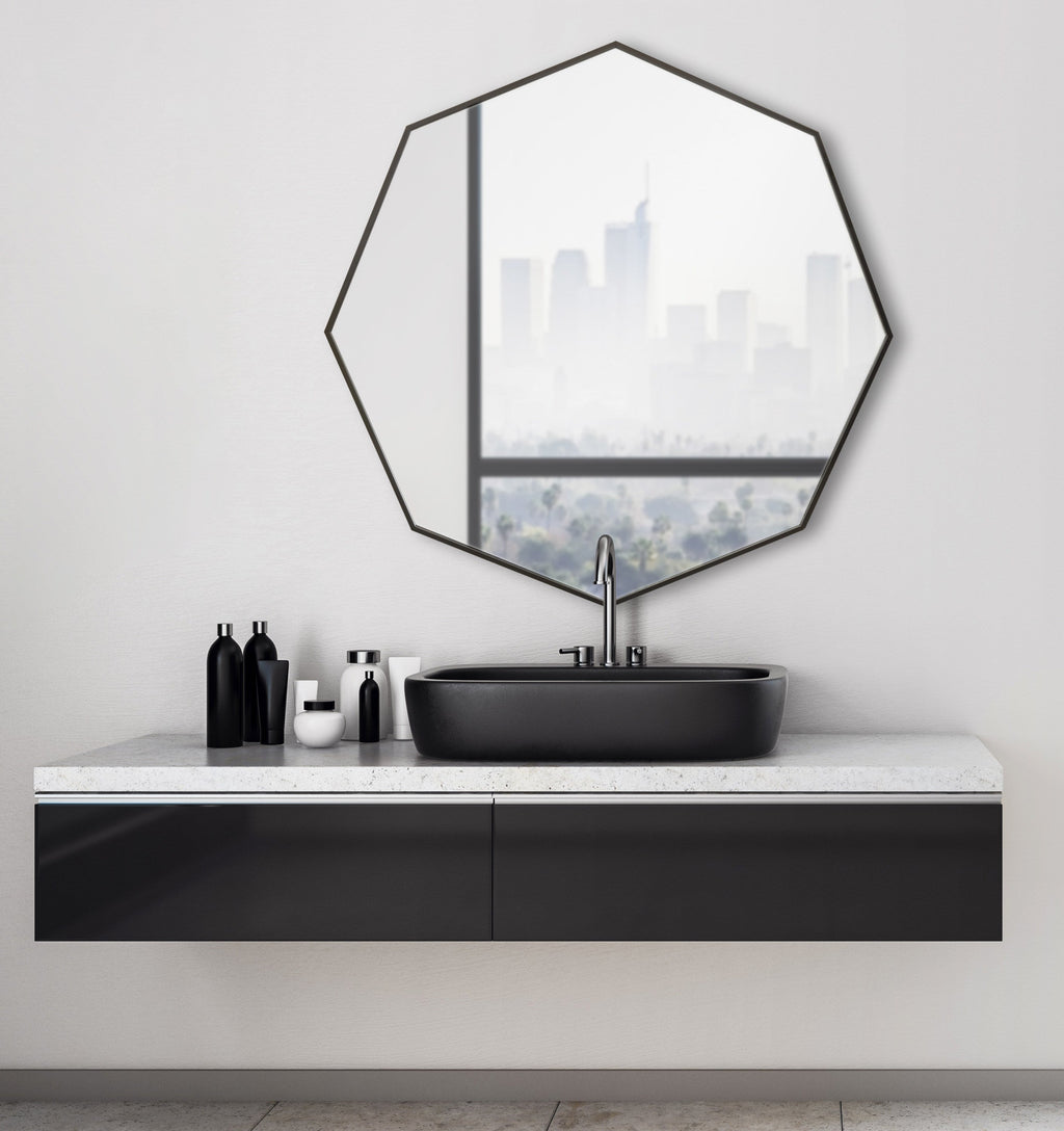 Rhodes Modern Octagon Mirror