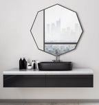 Rhodes Modern Octagon Mirror
