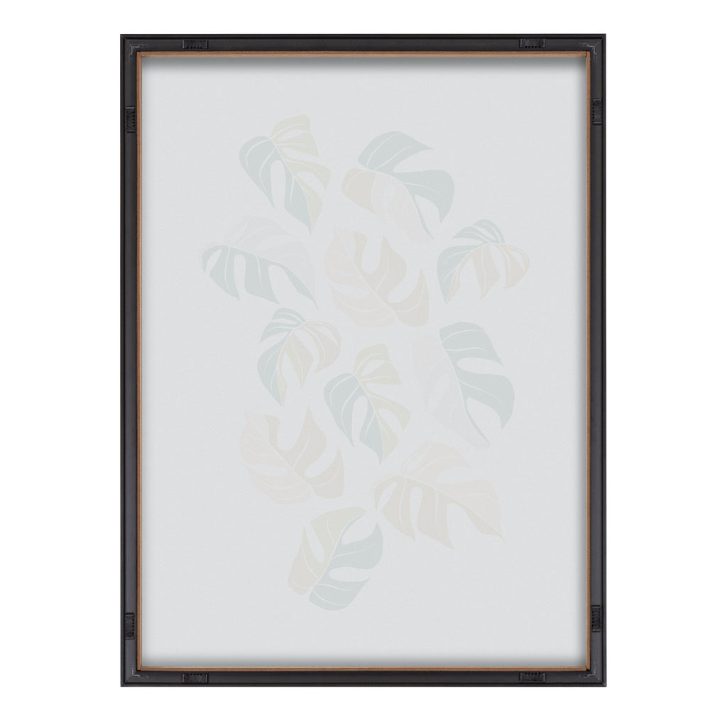 Blake Tropical Leaves 02 Framed Printed Glass by Alicia Schultz
