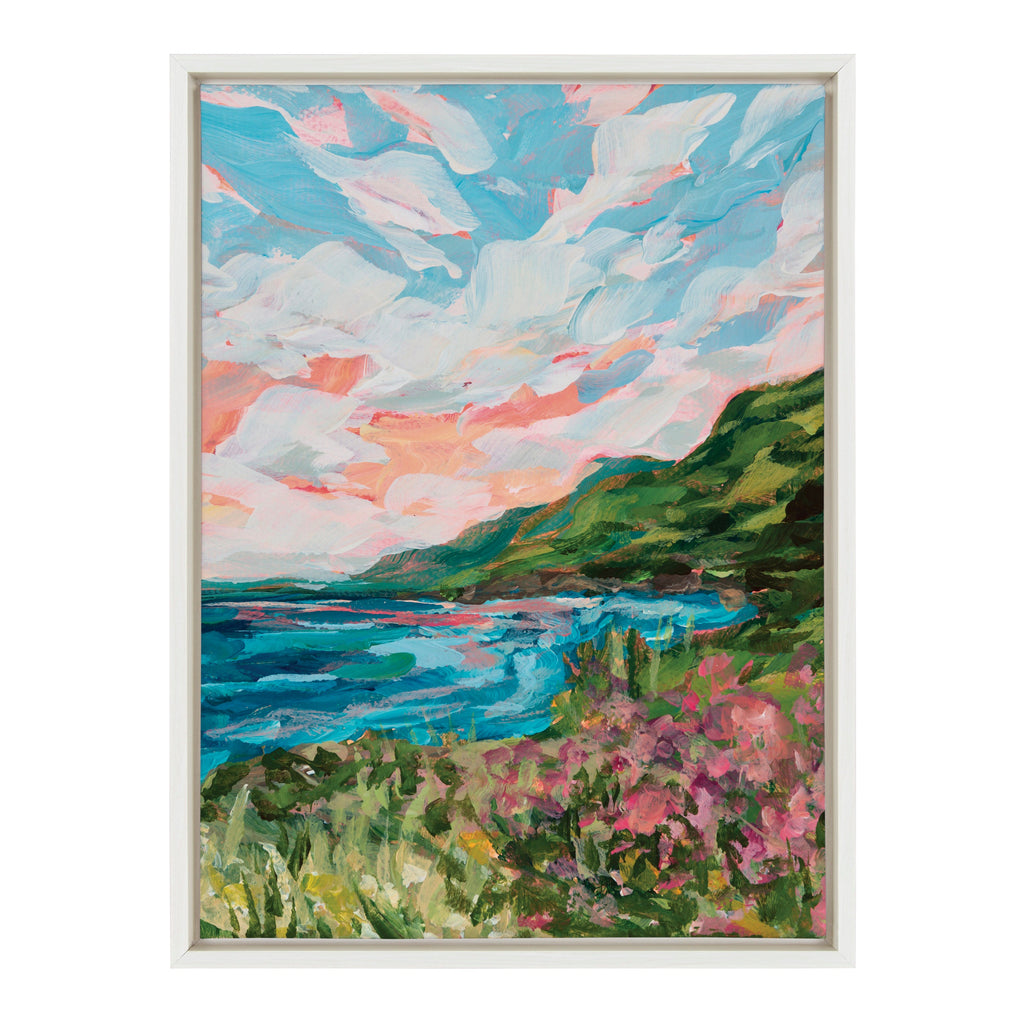 Sylvie Virgin Islands Framed Canvas by Emily Kenney