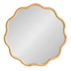 Rahfy Scallop Framed Wall Mirror