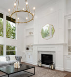 Rhodes Modern Octagon Mirror