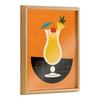 Blake Pina Colada Framed Printed Art by Amber Leaders Designs