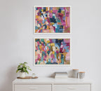 Sylvie Applause Framed Canvas Set by Leah Nadeau