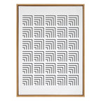 Sylvie Corners Framed Canvas by Apricot and Birch