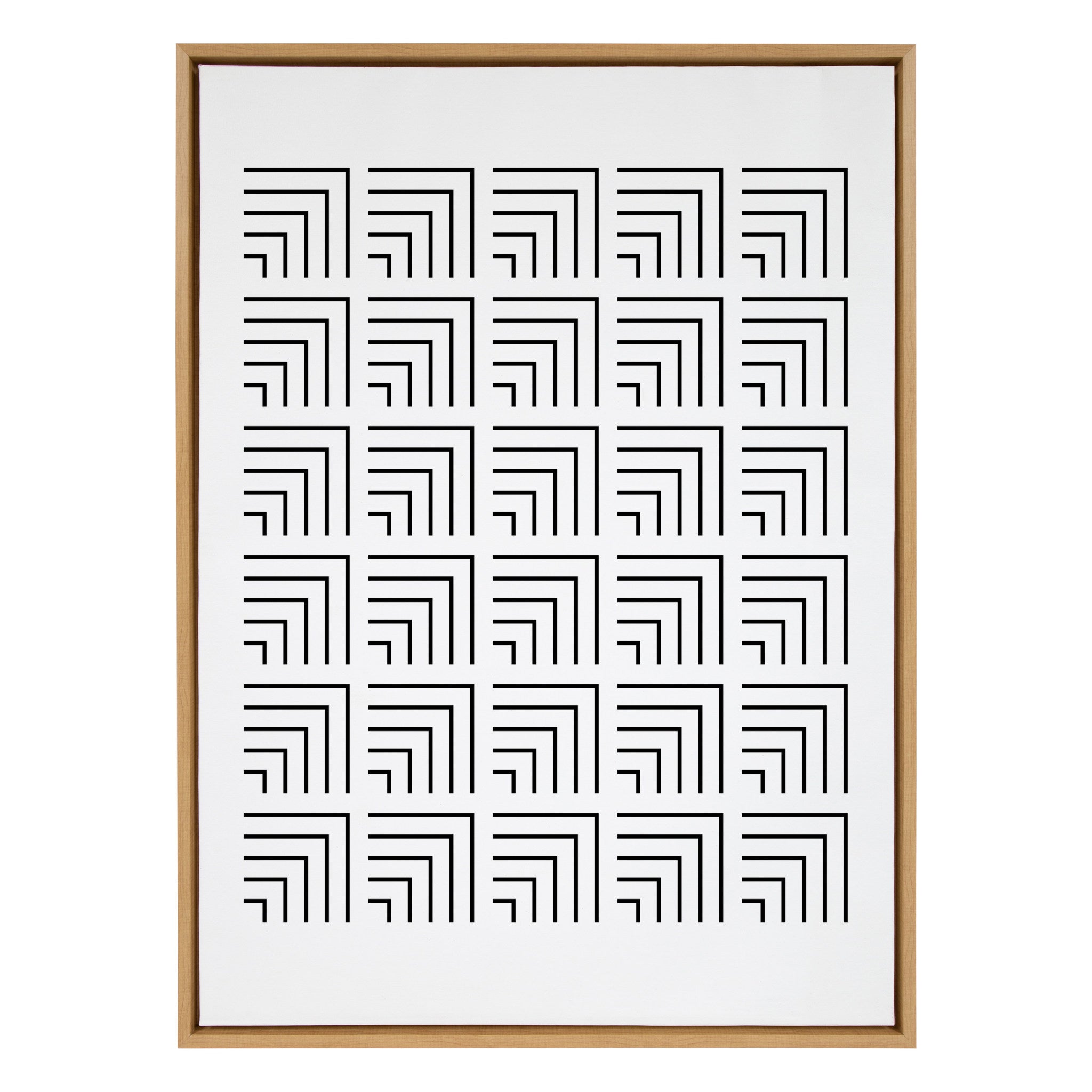 Sylvie Corners Framed Canvas by Apricot and Birch