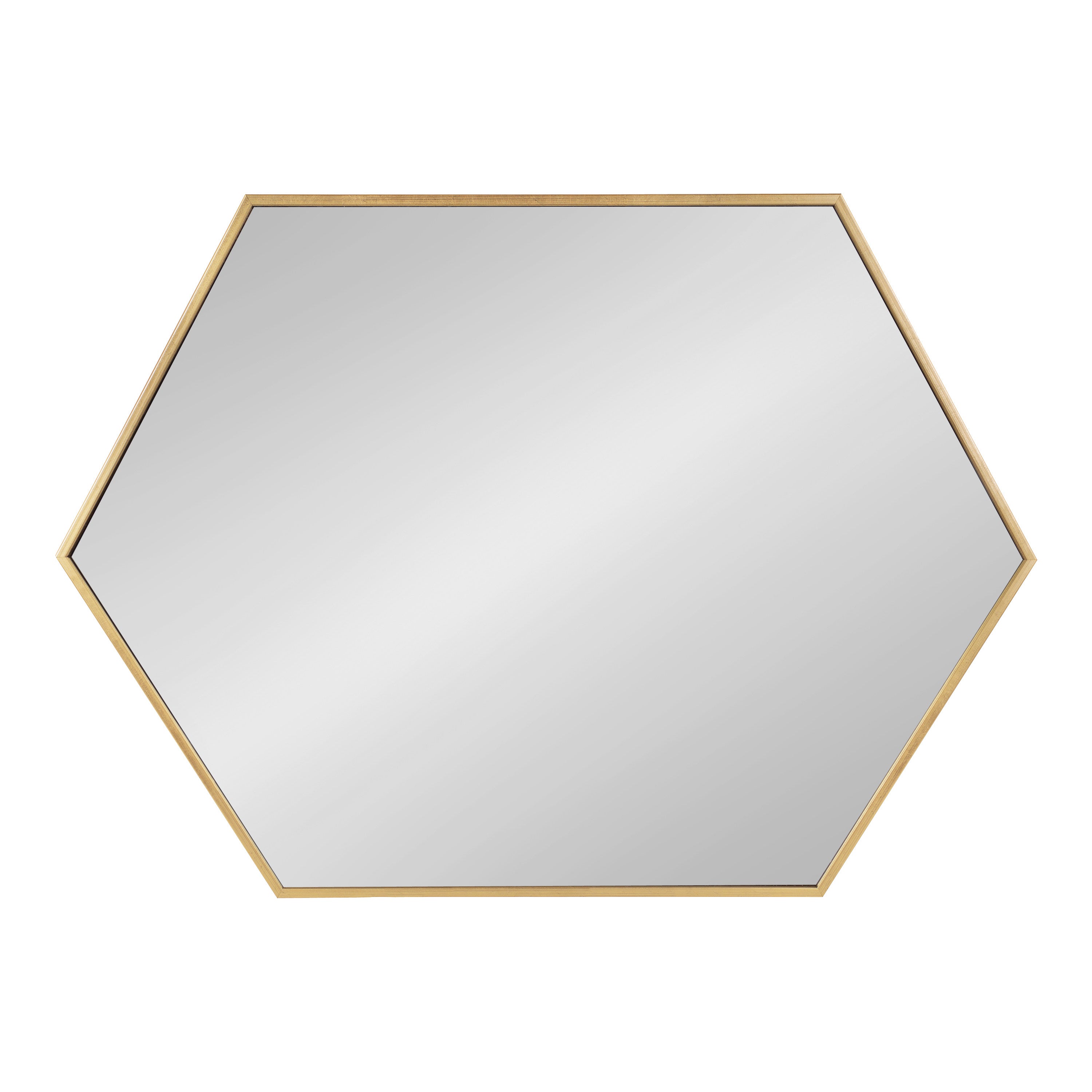 Rhodes Framed Hexagon Wall Mirror