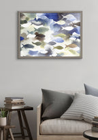 Blake Concurrent Framed Printed Glass by Janet Meinke-Lau