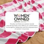 Cotton Velour Cabana Stripe Beach Towel - Novia Collection