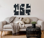 Quiet Jungle Canvas Wall Art Set by Kelly Knaga