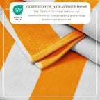 Cotton Velour Cabana Stripe Beach Towel - Novia Collection