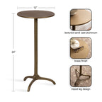 Henshall Metal Round Side Table