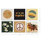 Timeless Retro Floating Acrylic Set