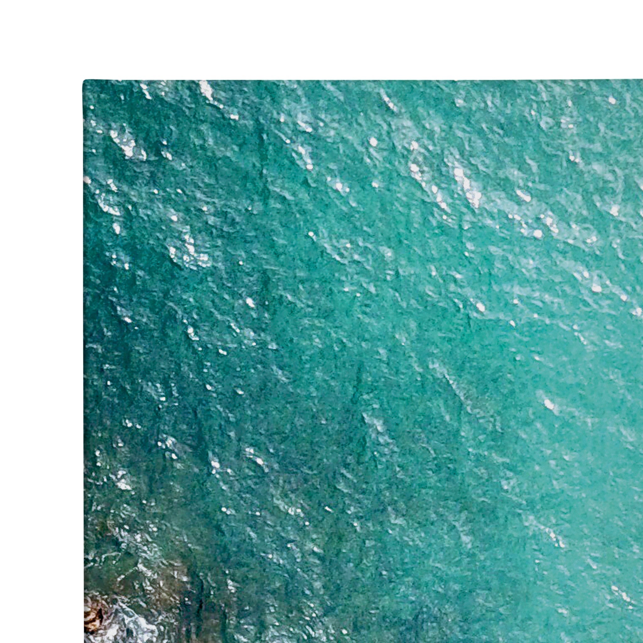 Maui Black Sands Beach Canvas by Rachel Bolgov