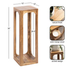 Dahl Square Wood Tea Table