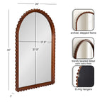 Beadbrook Arched Wall Mirror
