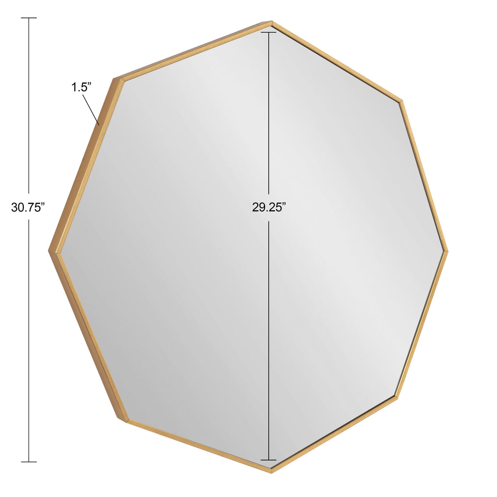 Rhodes Modern Octagon Mirror