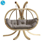 Amazonas Globo Royal Double Seater Hanging Chair with Cushions & Stand Set