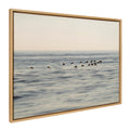 Sylvie Birds of a Feather Framed Canvas by Crystal Lynn Collins