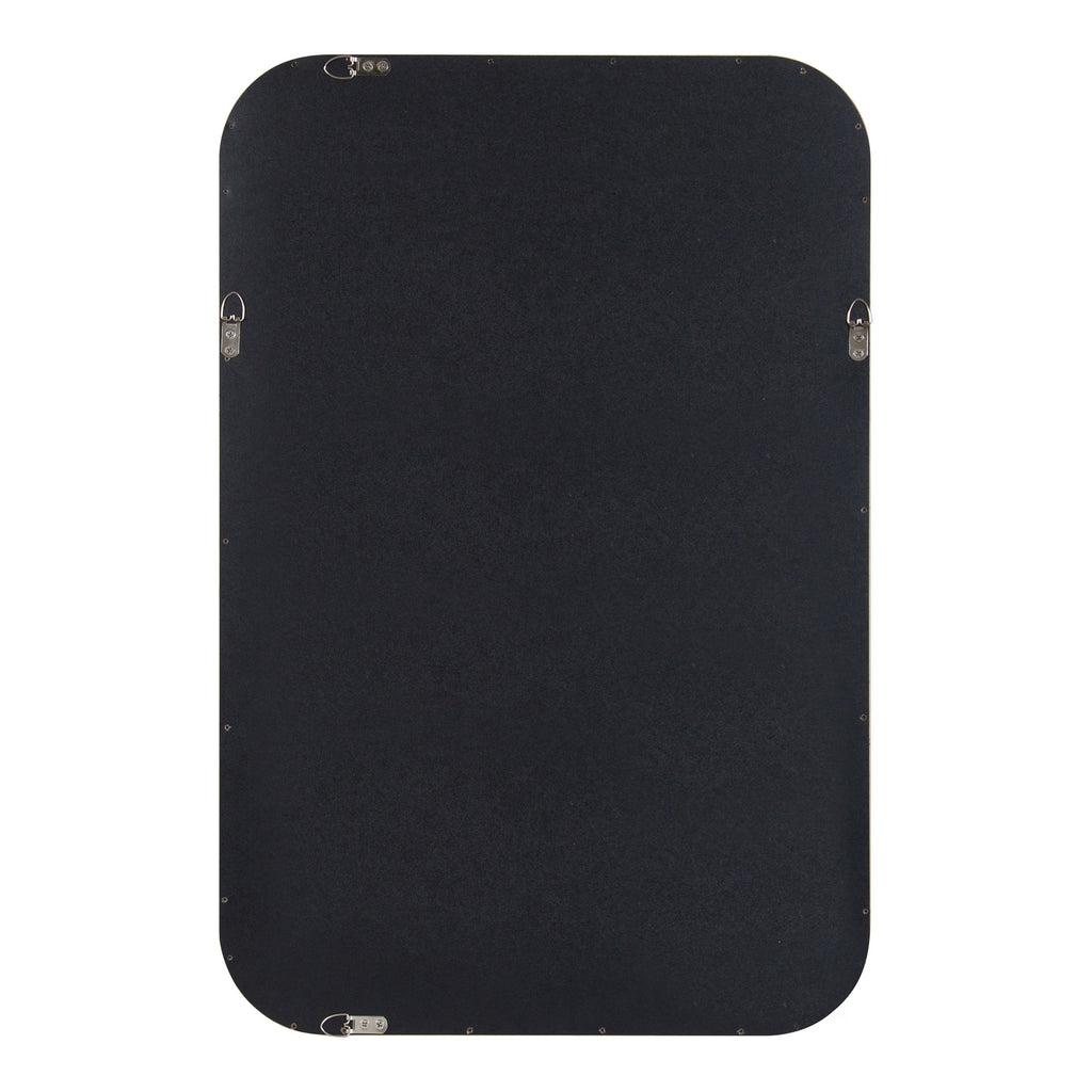 Hutton Wood Framed Radius Rectangle Mirror