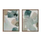 Sylvie Color Exploration I and II Framed Canvas Art Set by Amy Lighthall