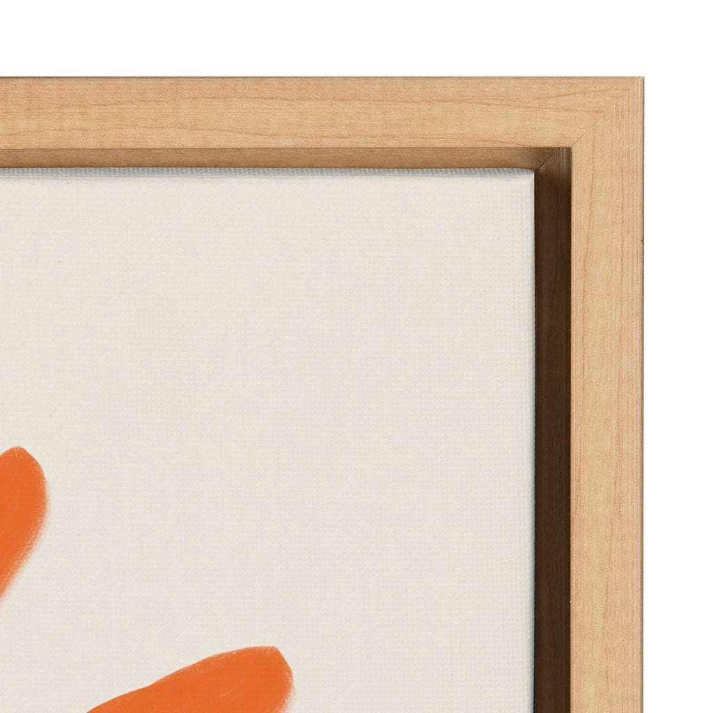 Sylvie Sleepy Sun Framed Canvas by Kelly Knaga