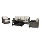 Owens 4-Piece Aluminum Living Room Set
