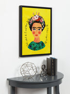Sylvie Frida Framed Canvas By Mia Charro