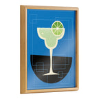 Blake Margarita Framed Printed Art by Amber Leaders Designs