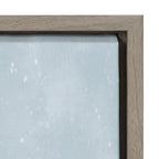 Sylvie Christmas Pink House Framed Canvas by Maja Tomljanovic