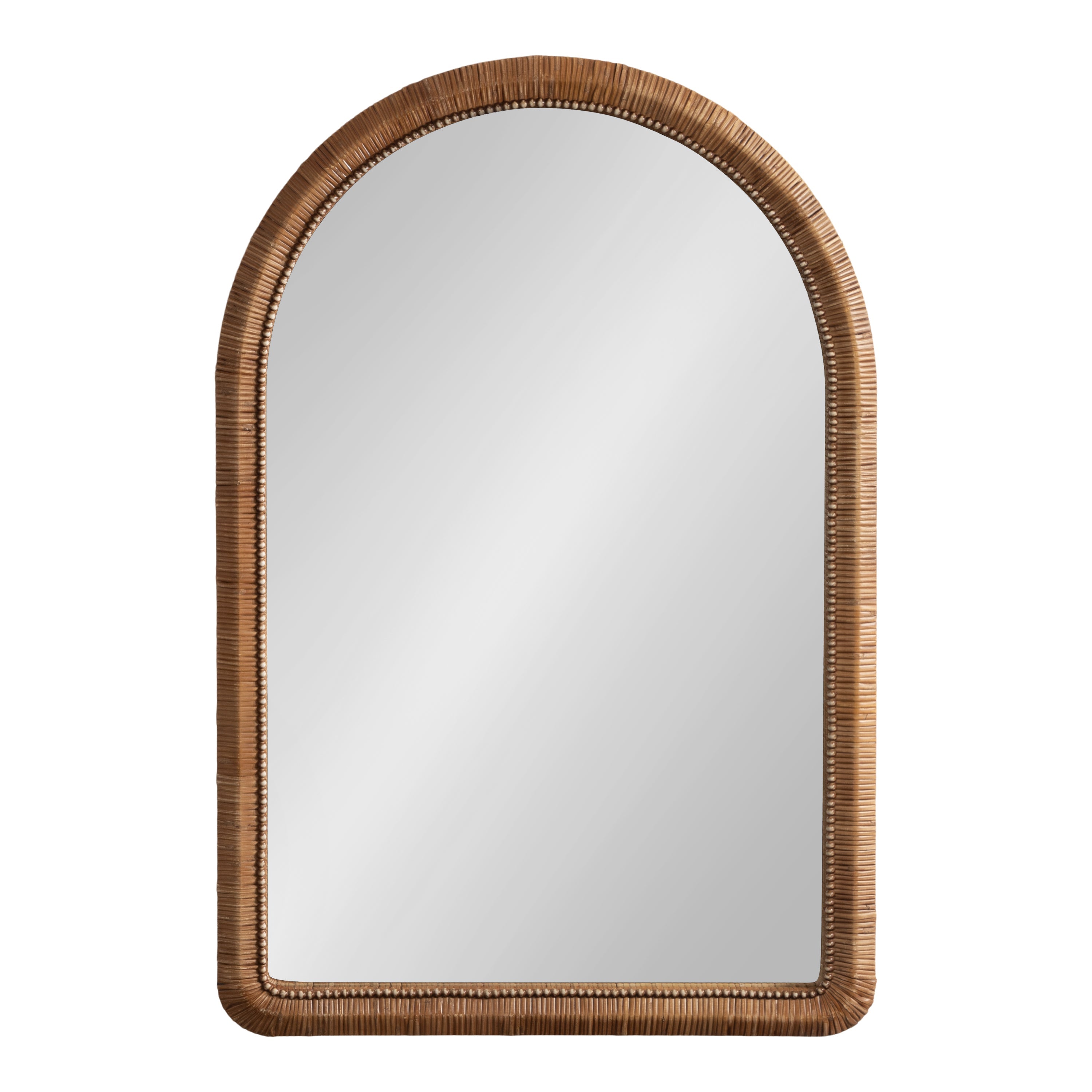 Rahfy Beaded Arch Framed Wall Mirror