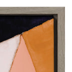 Sylvie Geo Abstract Framed Canvas by Amy Lighthall