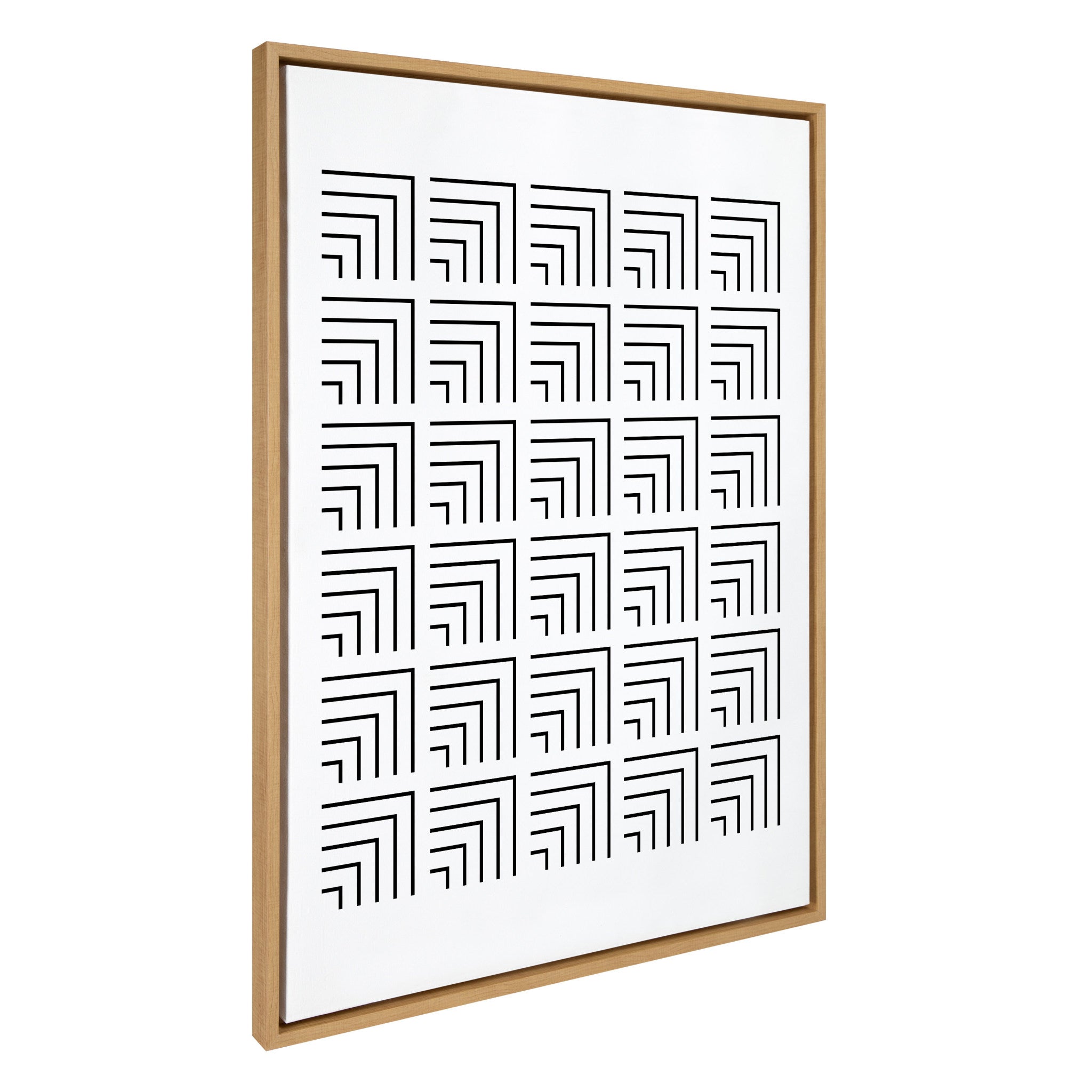 Sylvie Corners Framed Canvas by Apricot and Birch