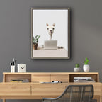 Sylvie Mr. Al Paca here,  I’m in Distribution Framed Canvas by The Creative Bunch Studio