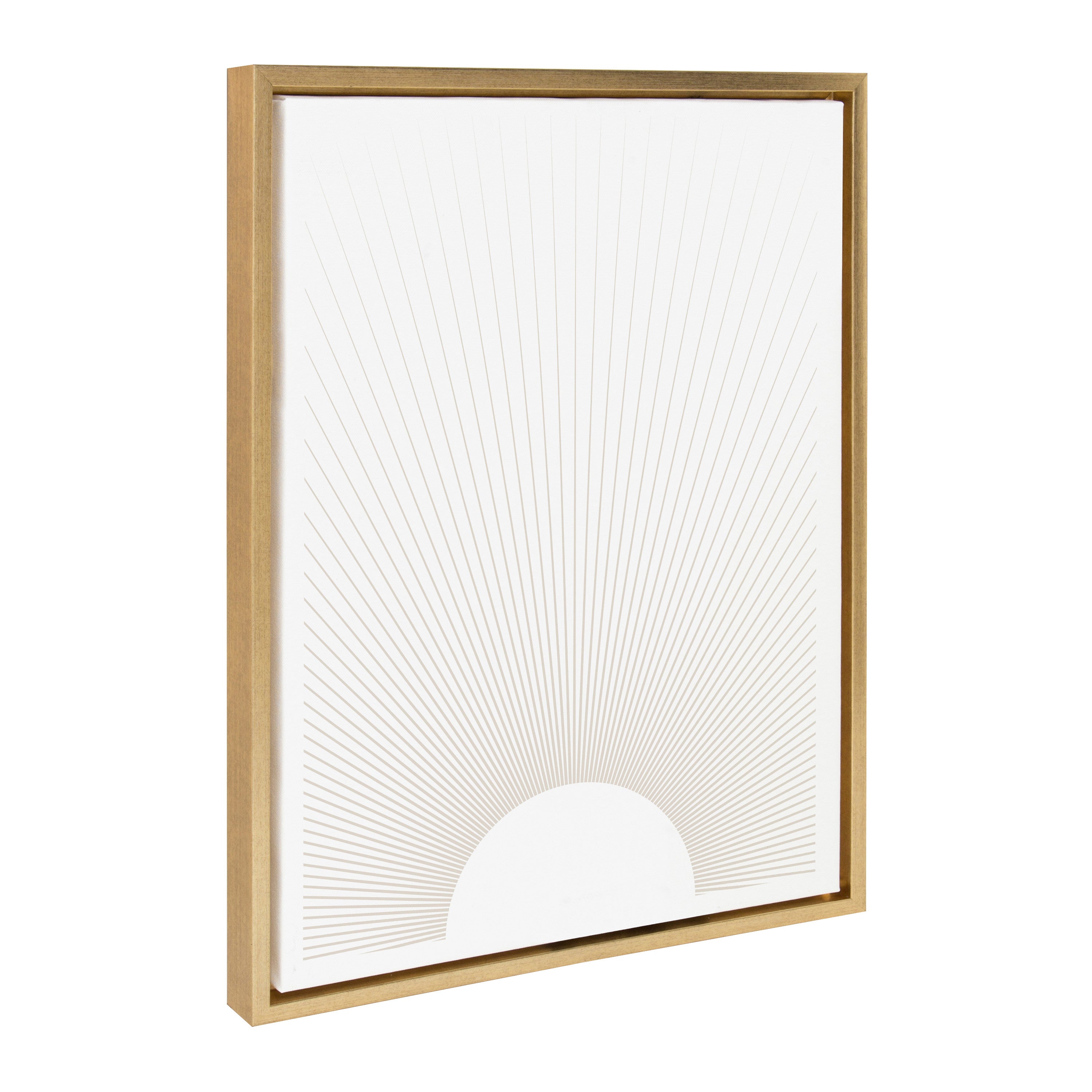 Sylvie Sun Rays Framed Canvas by Rocket Jack