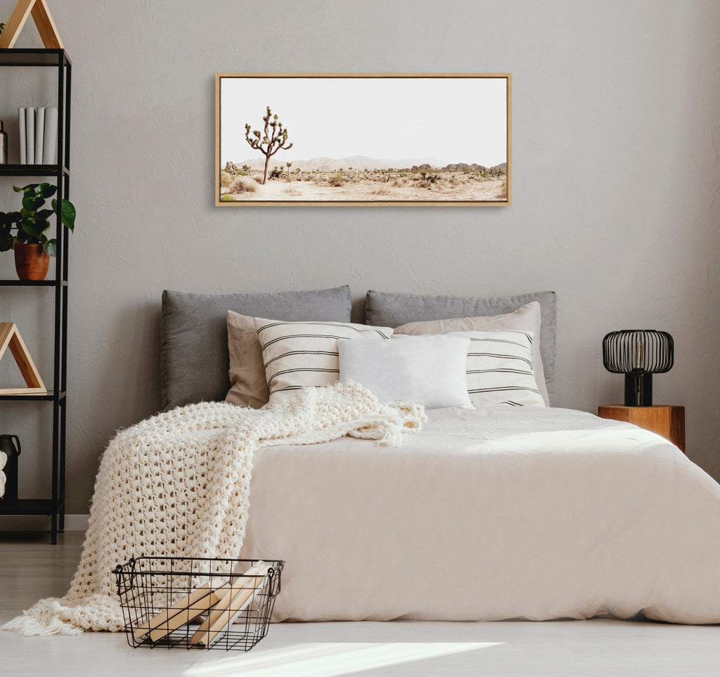 Sylvie Lone Joshua Tree Framed Canvas by Amy Peterson Art Studio