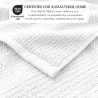 Turkish Cotton Ribbed 6-Piece Bath Towel Set - Georgiana Collection