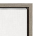 Sylvie Baby Goat Framed Canvas by Simon Te Tai
