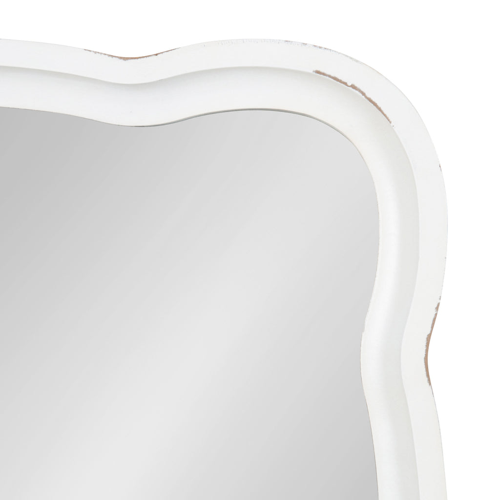 Hatherleigh Scallop Wood Wall Mirror