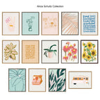 Sylvie Brave Bold Framed Canvas by Alicia Schultz