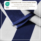 Cotton Velour Cabana Stripe Beach Towel - Novia Collection