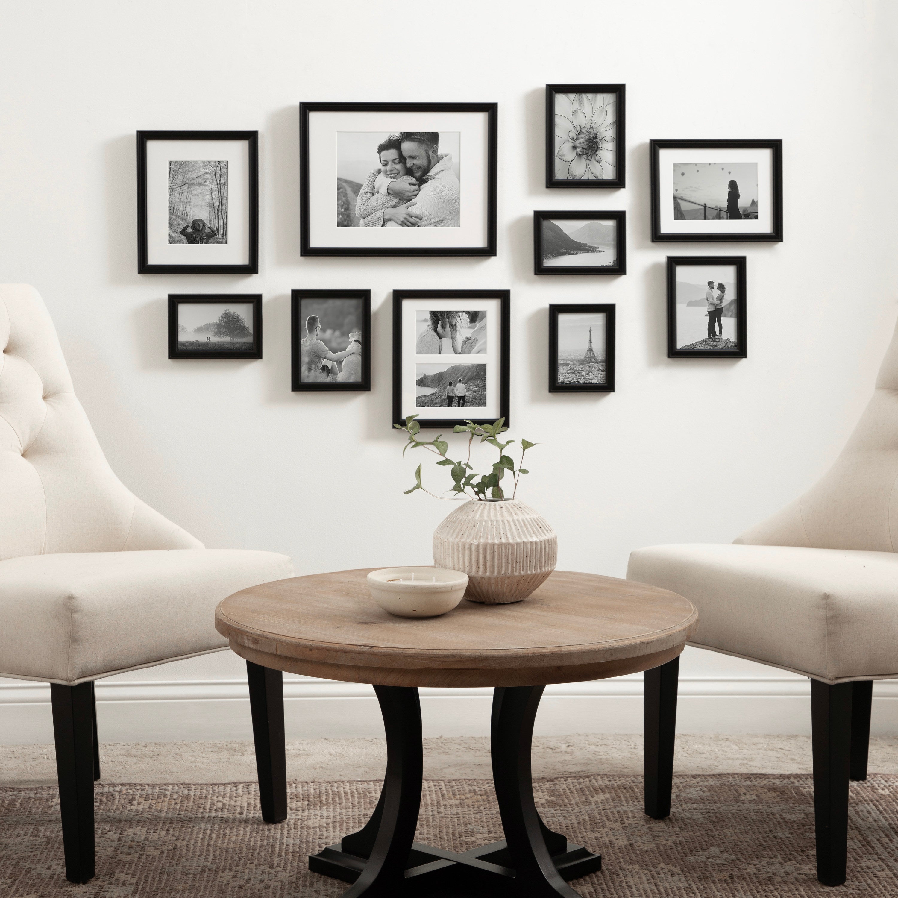 Adlynn Glam Wall Picture Frame Set