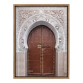 Sylvie Morocco Marrakech Door Framed Canvas by Golie