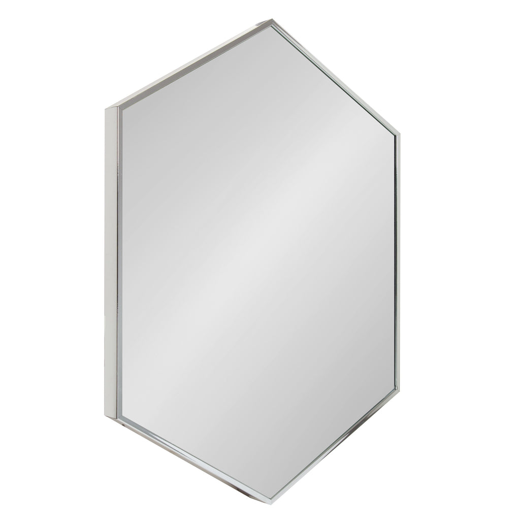 Rhodes Framed Hexagon Wall Mirror
