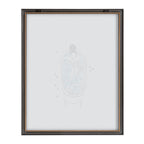 Blake Girl in a Bath Framed Printed Glass by Viola Kreczmer