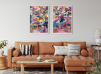 Sylvie Applause Framed Canvas Set by Leah Nadeau