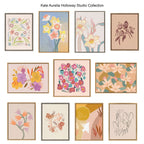 Sylvie Pine Ridge Daffodils Framed Canvas by Kate Aurelia Holloway