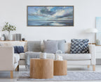 Sylvie The Tide Waits for No Man Framed Canvas by Nel Whatmore