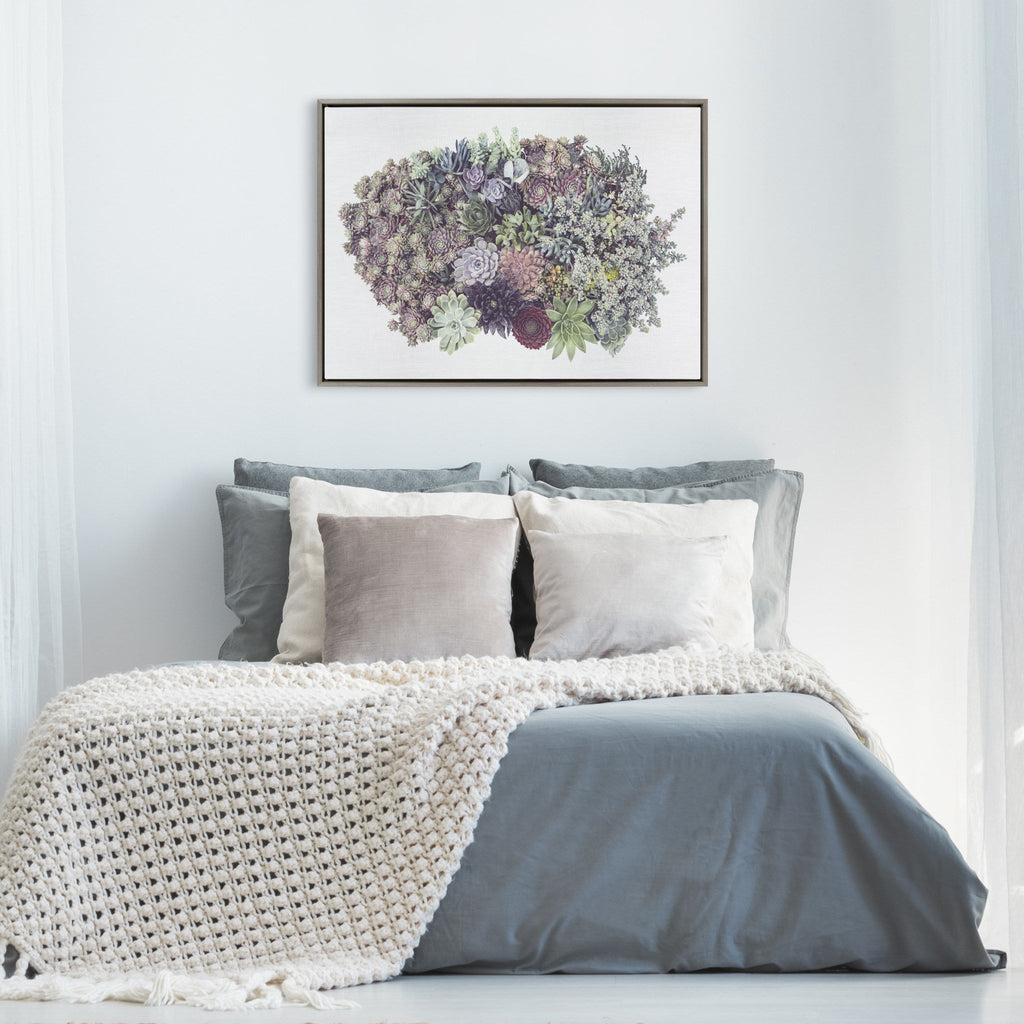 Sylvie Colony 2 Framed Canvas by F2Images