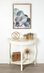 Sylvie Succulent 5 Framed Canvas by F2 Images